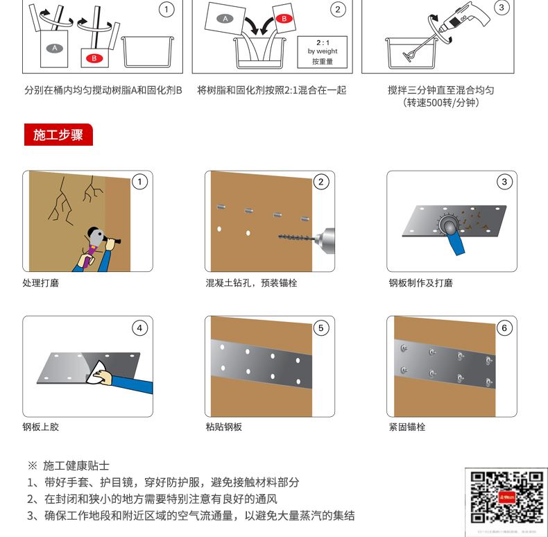 包钢普定粘钢加固施工过程